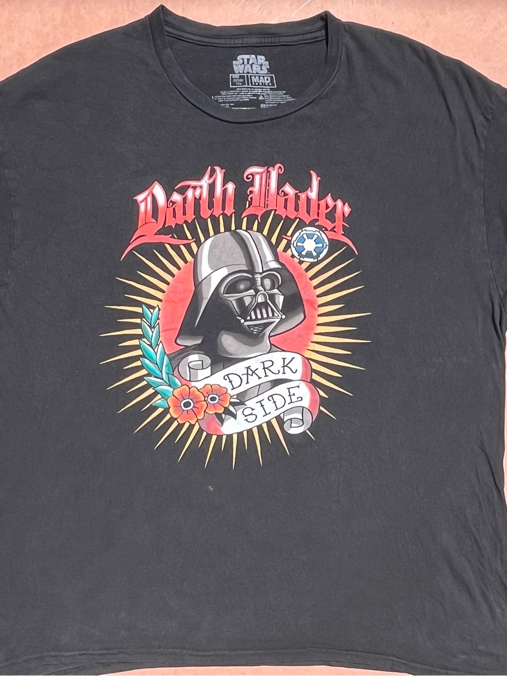 Official Star Wars Darth Vader “Dark Side” Graphic Tee – American Traditional 2X